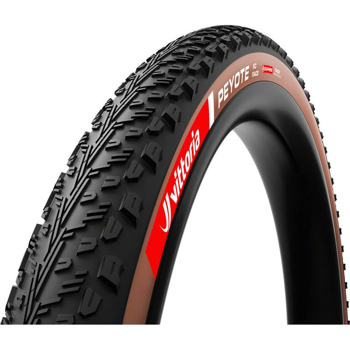 Vittoria Peyote XC Race Tire - 29 x 2.25 Tubeless Folding Brown Graphene Silica G2.0