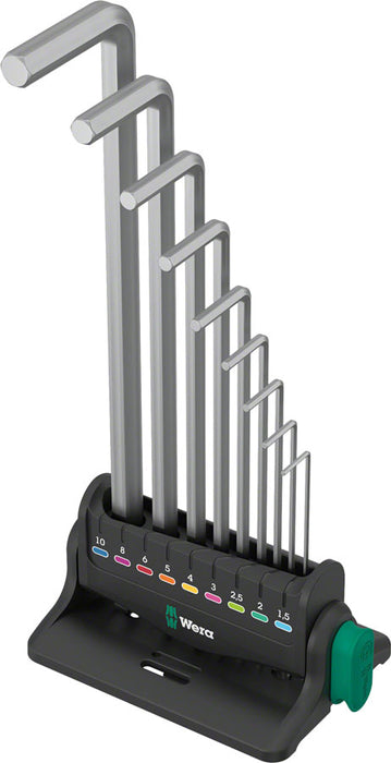 Wera 950/9 Hex-Plus Chrome L-Key Metric Hex Set Bicycle Hex Wrenches