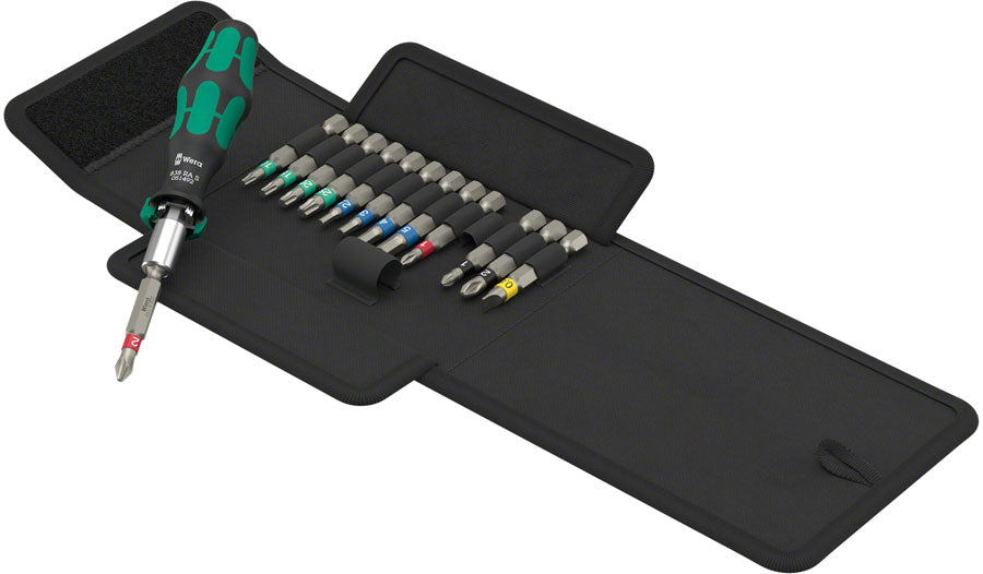 Wera Kraftform Kompakt 838 RA-S Screwdriver Set Bicycle Shop Tools