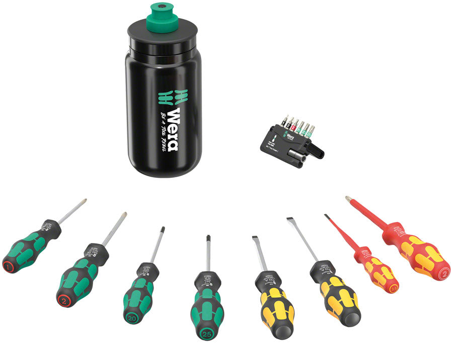 Wera 9540 Kraftform XL Bottle Tool Set Bicycle Tool Kits