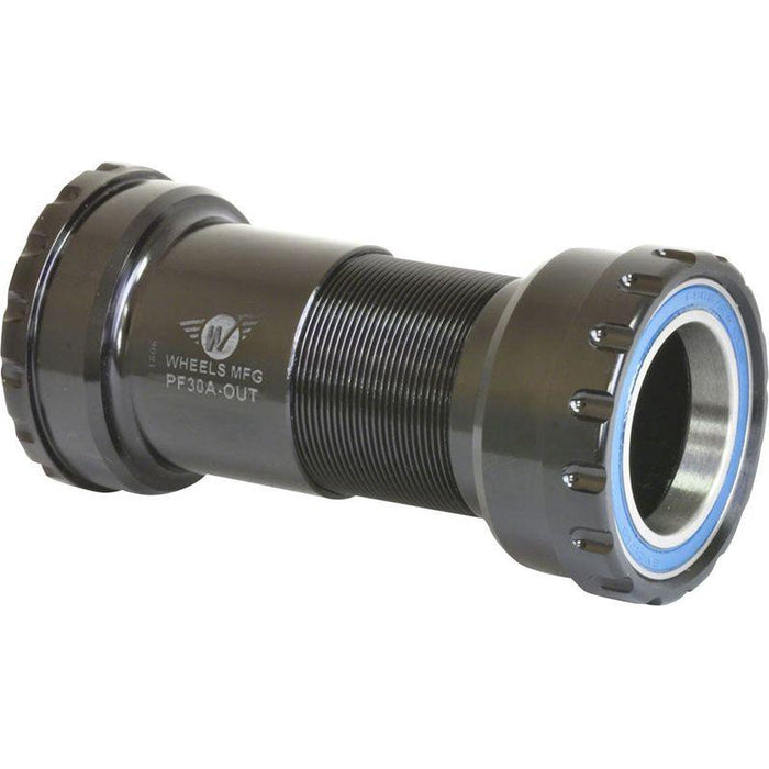 Wheels Manufacturing PF30A Frame to 30mm Spindle Outboard Thread-Together Bottom Bracket with ABEC-3 Bearings