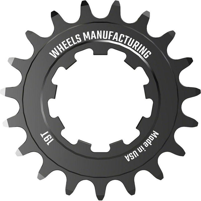 Wheels Manufacturing SOLO-SPEED Cog - 19t Fits SOLO-SPLINE and SOLO-XD kits Black