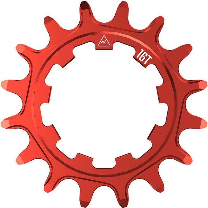 Wheels Manufacturing SOLO-SPEED Cog - 16t Fits SOLO-SPLINE and SOLO-XD kits Red