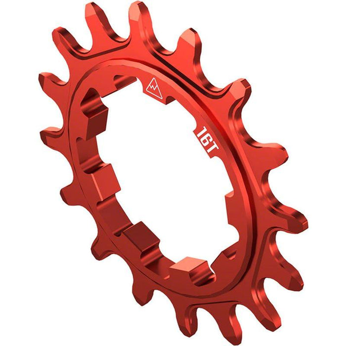 Wheels Manufacturing SOLO-SPEED Cog - 16t Fits SOLO-SPLINE and SOLO-XD kits Red