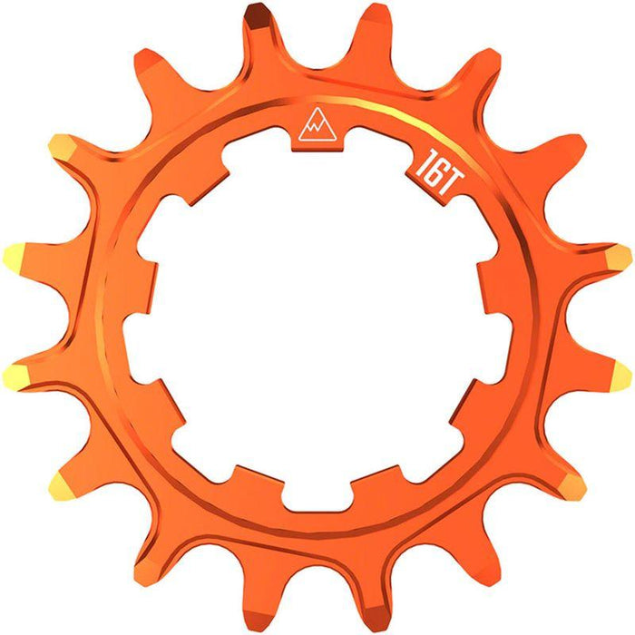 Wheels Manufacturing SOLO-SPEED Cog - 16t Fits SOLO-SPLINE and SOLO-XD kits Orange