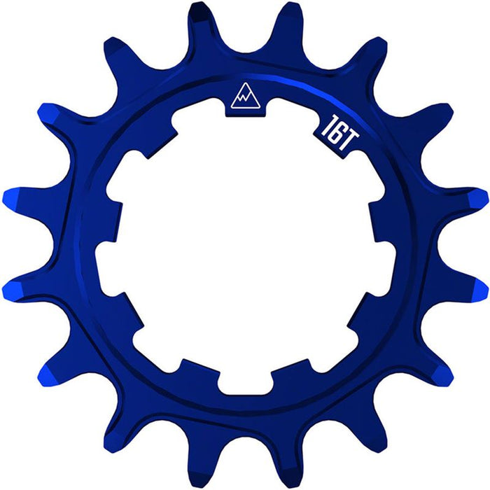 Wheels Manufacturing SOLO-SPEED Cog - 16t Fits SOLO-SPLINE and SOLO-XD kits Blue