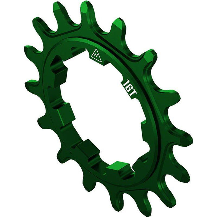 Wheels Manufacturing SOLO-SPEED Cog - 16t Fits SOLO-SPLINE and SOLO-XD kits Green