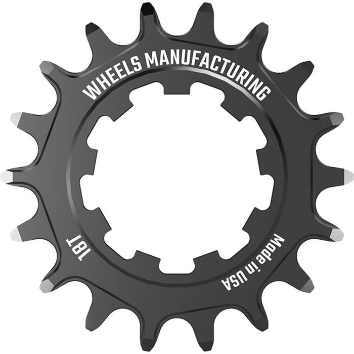 Wheels Manufacturing SOLO-SPEED Cog - 18t Fits SOLO-SPLINE and SOLO-XD kits Black