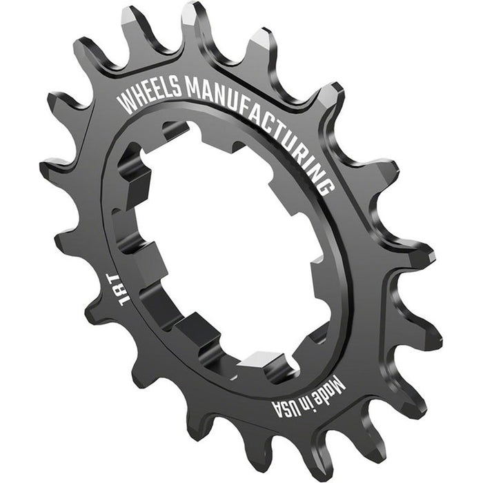 Wheels Manufacturing SOLO-SPEED Cog - 18t Fits SOLO-SPLINE and SOLO-XD kits Black