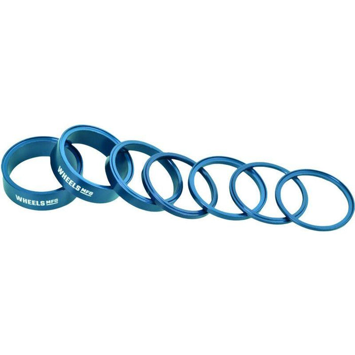 Wheels Manufacturing StackRight Headset Spacer Kit - Teal