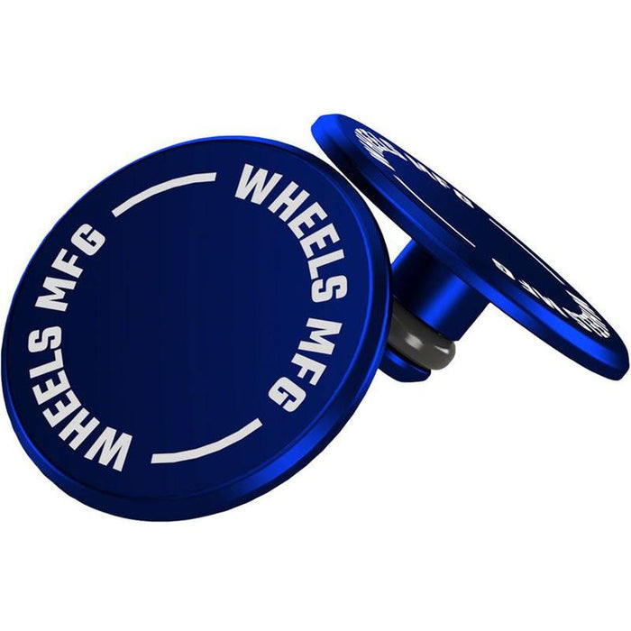Wheels Manufacturing Wheels Manufacturing Standard Thru Axle Cap Set - Blue