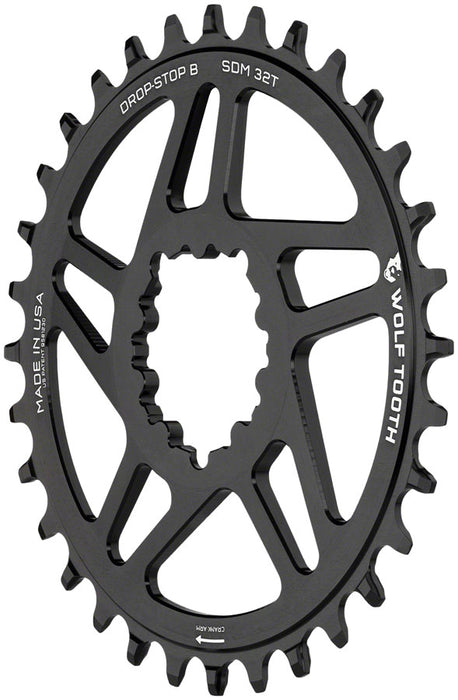 Wolf Tooth Direct Mount Bicycle Chainrings for SRAM 3-bolt Cranks
