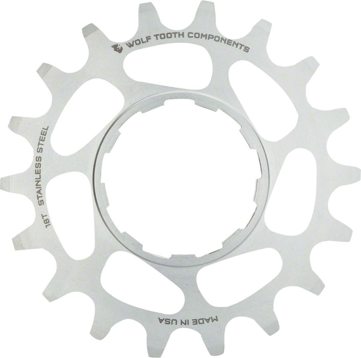 Wolf Tooth Stainless Steel Single Speed Cog Bicycle Chainrings