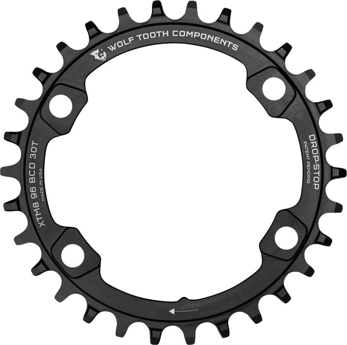 Wolf Tooth 96 mm BCD Bicycle Chainrings for Shimano XT M8000 and SLX M7000