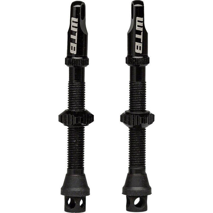 WTB TCS Max-Flow Tubeless Valves - 44mm Black Pair