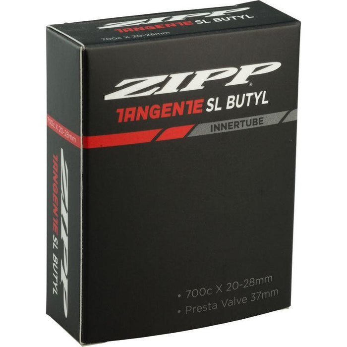 Zipp Tangente Butyl Tube - 700 x 20-28mm 37mm Aluminum Presta Valve