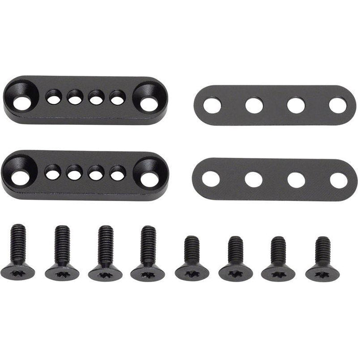 Zipp Vuka B1 Handlebar Clip High Mount Angle Wedge Kit (5 10 and 15 degree wedges) with bolts