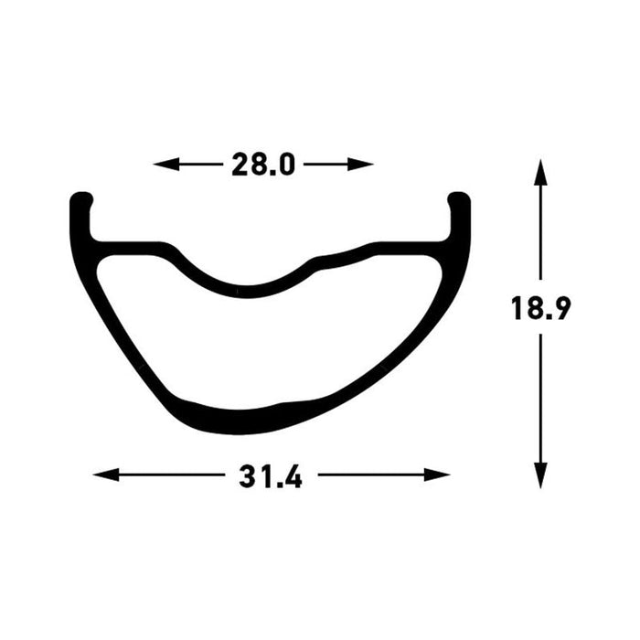 Stans No Tubes Arch MK4 Bicycle Wheel Rims