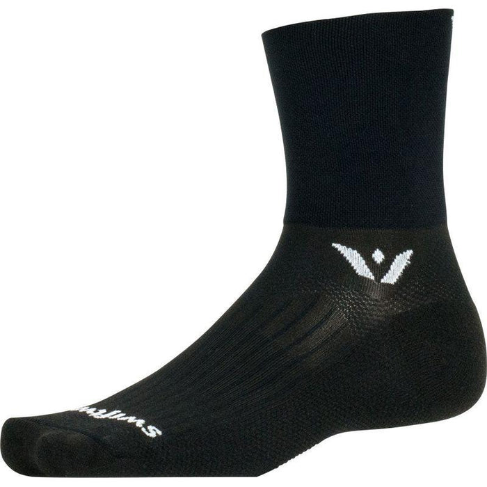 Swiftwick Aspire Quarter Crew High Bicycle Socks