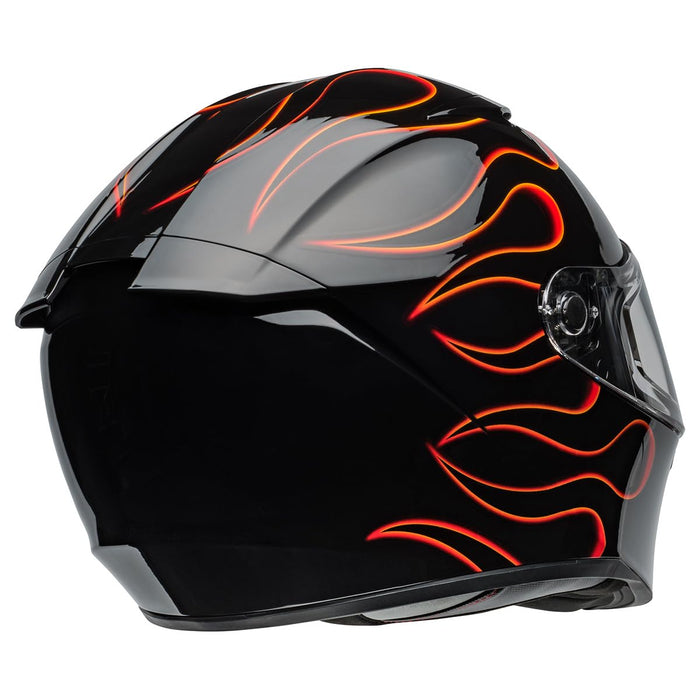 Bell Powersports Lithium Torch Gloss Black/Red Large