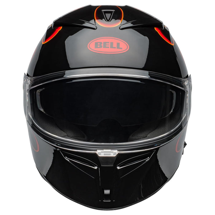 Bell Powersports Lithium Torch Gloss Black/Red Large
