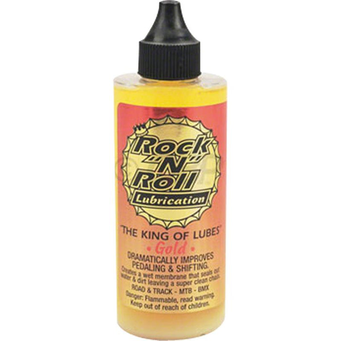 Rock-N-Roll Gold Bike Chain Bicycle Lubricants