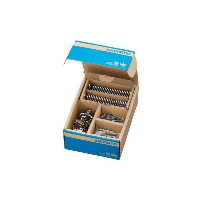 Shimano G05A-Rx Disc Brake Pad And Spring - Resin Compound Alloy Back Plate Box/50 Pair Bicycle Brake Pads