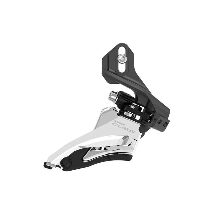 Shimano Cues Fd-U6000-D Front Derailleur - 10/11-Speed Double Side Swing Direct Mount 36/40T Max Black/Silver Bicycle Derailleurs