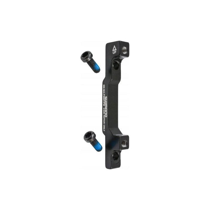 Shimano Sm-Ma-F220P/Pm Disc Brake Adaptor - 180Mm Post Mount Fork/Frame To 220Mm Disc Brake Rotor Bicycle Brake Adaptors