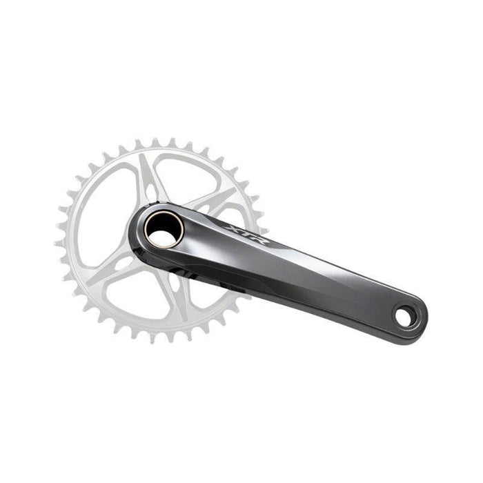 Shimano Xtr Fc-M9100 Crankset - 175Mm 12-Speed 1X Direct Mount Hollowtech Ii Spindle Interface Gray Bicycle Cranksets