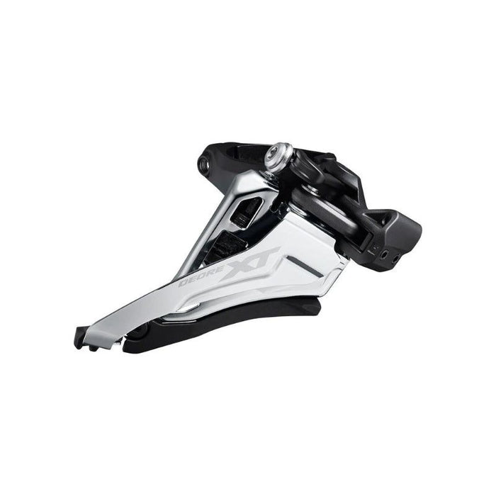Shimano Xt Fd-M8100-M Front Derailleur - 2X12 34.9/31.8/28.6 Clamp Front Side-Swing Black Bicycle Derailleurs
