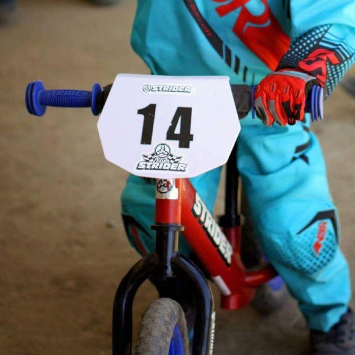 Strider Number Plate Kit Bicycle Stickers