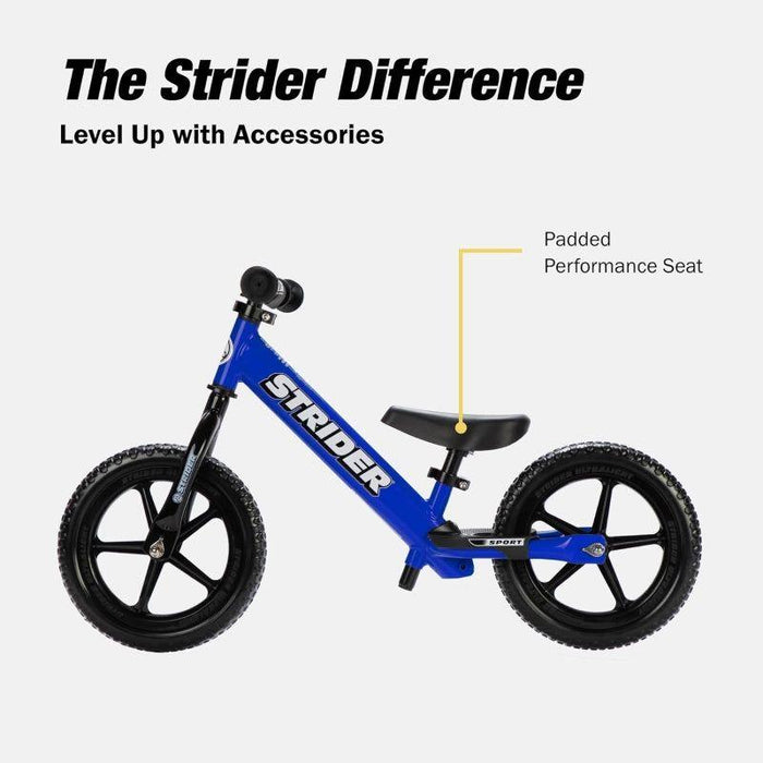 Strider Performance Seat with XL Post Bicycle Seatposts