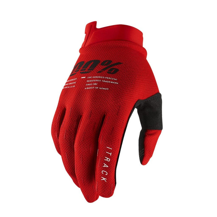 ITRACK Gloves Red - M