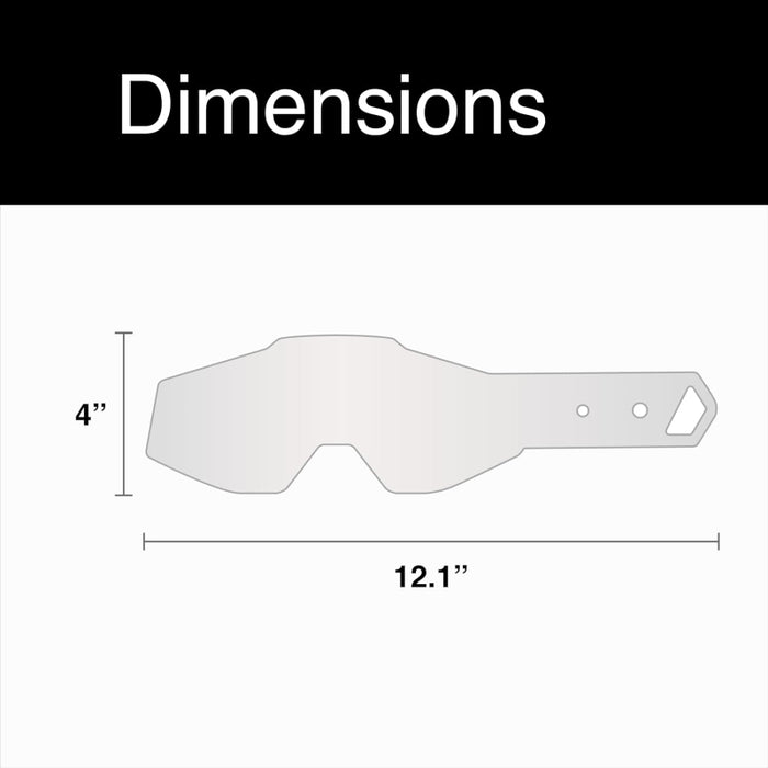 Ride 100 ARMEGA Standard Tear-Offs 2022 50 PK