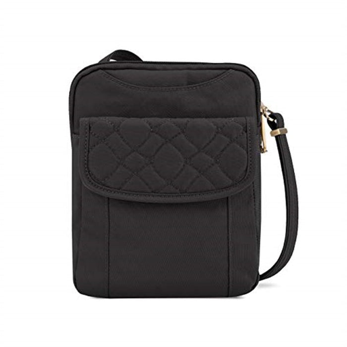 Travelon Anti-theft Signature Quilted Slim Pouch Lifestyle Crossbody & Totes