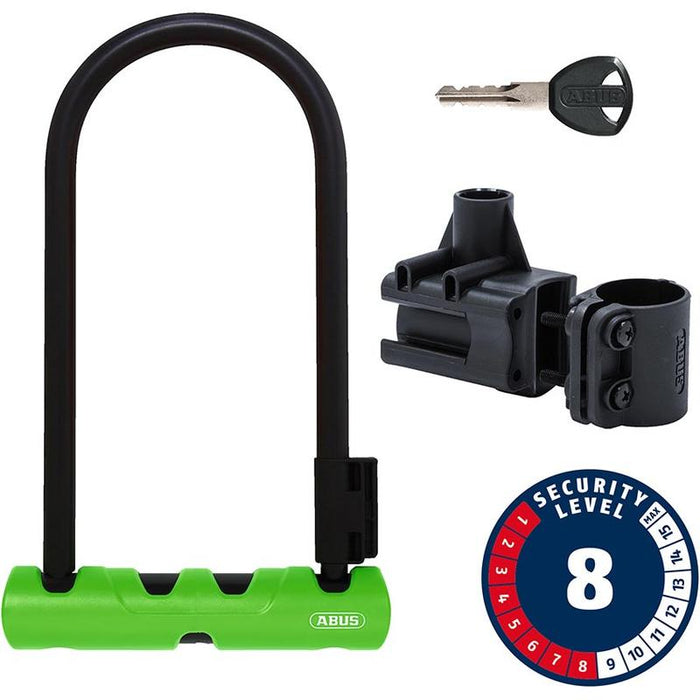ABUS Ultra 410K/170HB230 + Frame Bracket SH34  Bicycle U-Locks