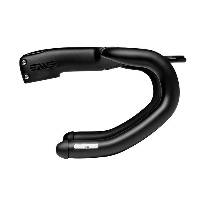 ENVE, SES AR Bar/110mm Stem Combo, Drop Handlebar, Integrated 110mm Stem, 420mm, Drop: 129mm, Reach: 76mm, Black