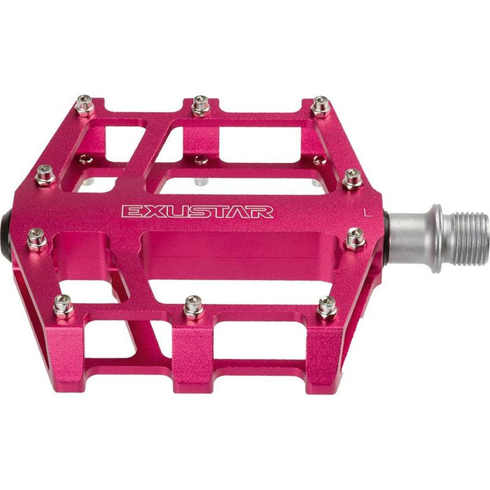 exustar flat pedals Exustar E-PB525 Platform Pedals, Green