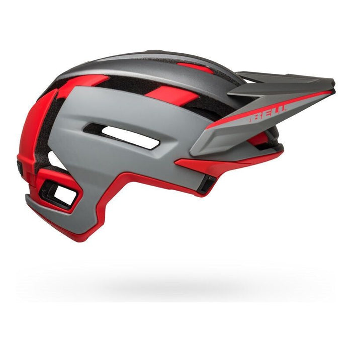 Bell Bike Super Air R Spherical Matte Gray/Red Small Bicycle Helmets