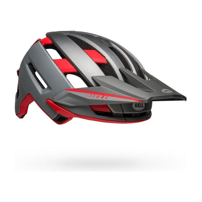 Bell Bike Super Air R Spherical Matte Gray/Red Small Bicycle Helmets