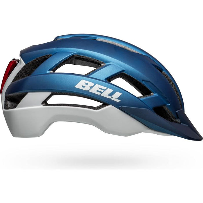 Bell Bike Falcon XRV LED MIPS Bicycle Helmets Matte Blue/Gray Medium