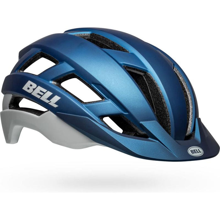 Bell Bike Falcon XRV LED MIPS Bicycle Helmets Matte Blue/Gray Medium