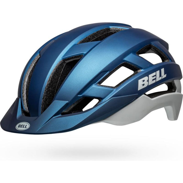 Bell Bike Falcon XRV LED MIPS Bicycle Helmets Matte Blue/Gray Medium