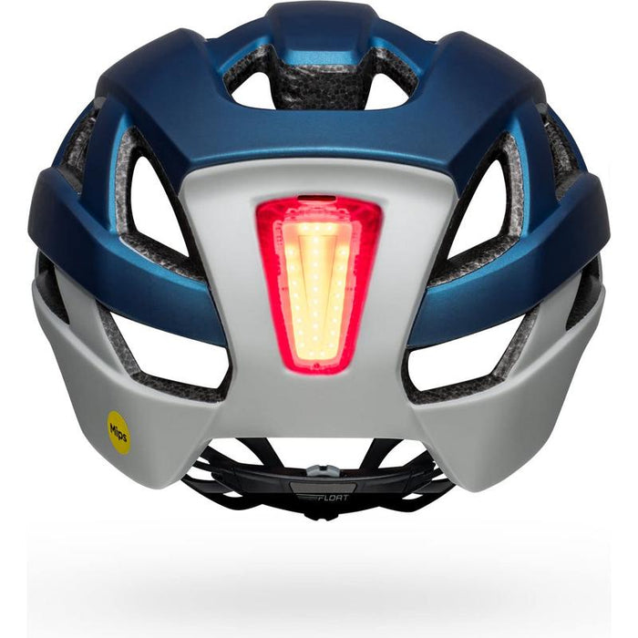Bell Bike Falcon XRV LED MIPS Bicycle Helmets Matte Blue/Gray Medium