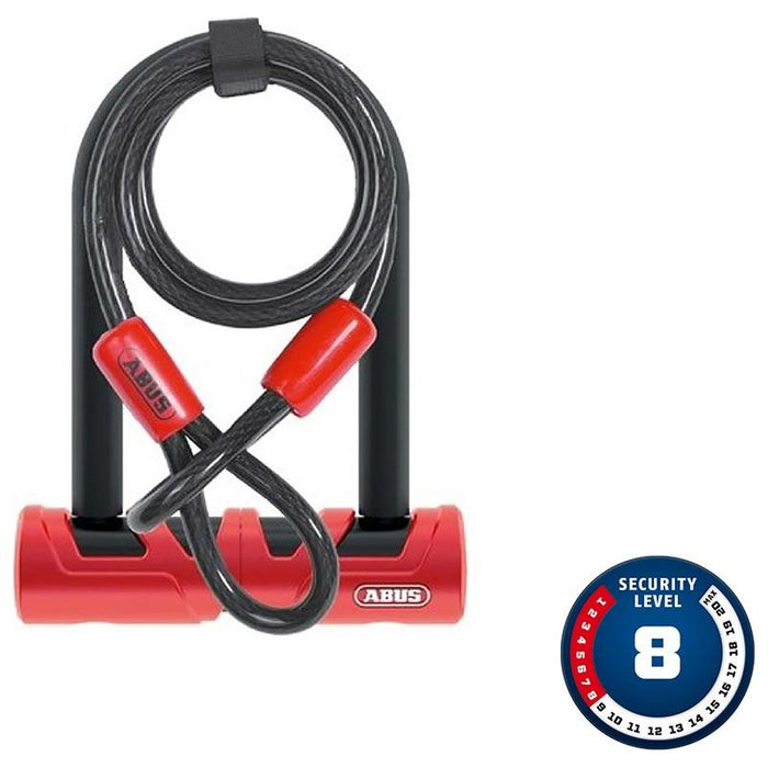 ABUS Ultimate 420 Mini & Cobra Keyed U-Lock Combo Bicycle U-Locks