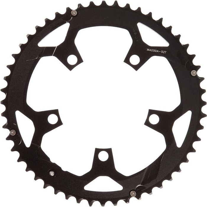 Full Speed Ahead Pro Road Chainring - 52t 110 BCD Aluminum N11 Black