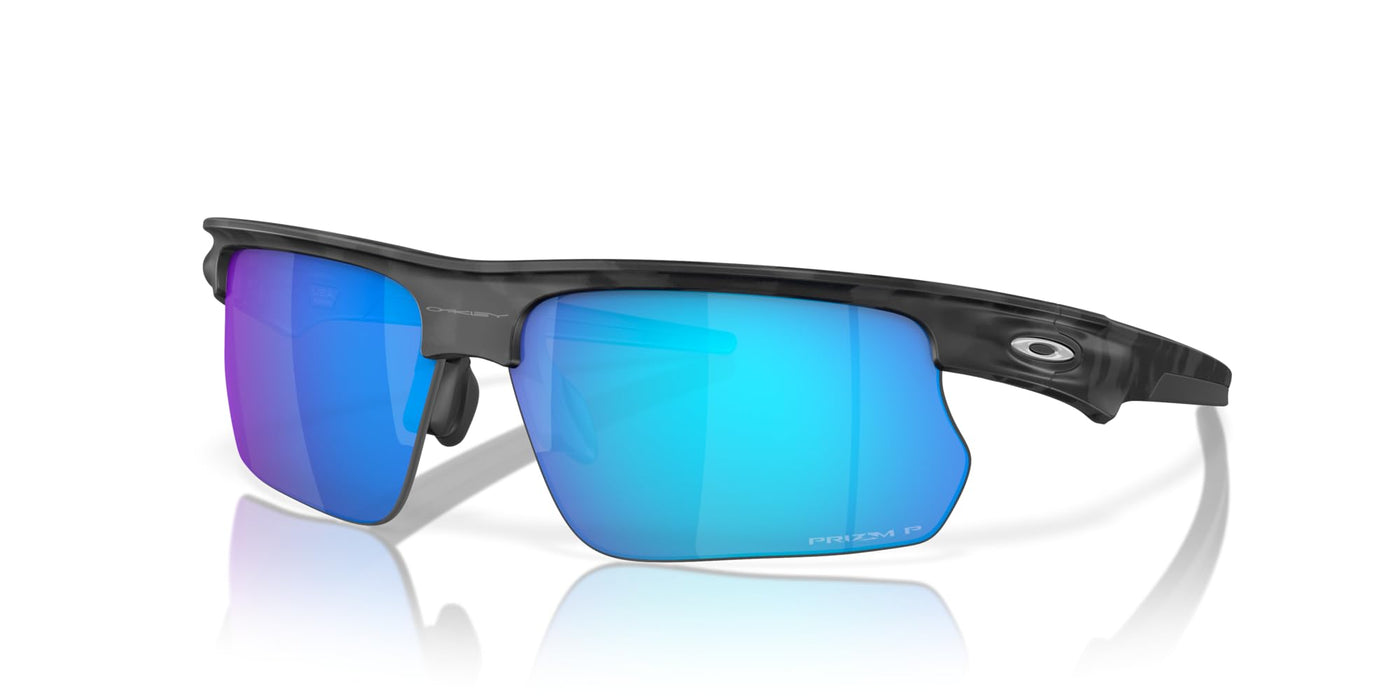 Oakley Bisphaera Matte Grey Camo/PRIZM Sapphire Polarized