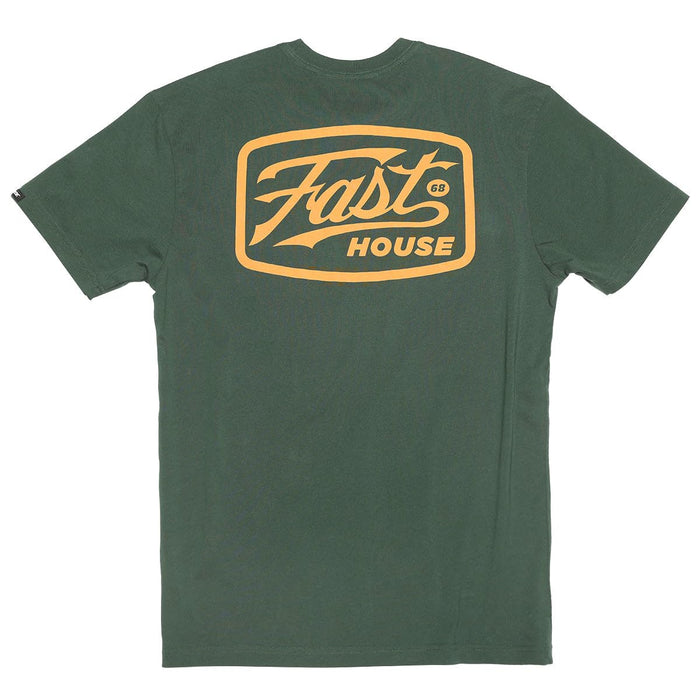 Fasthouse Carrera SS Tee Forest Green  Large