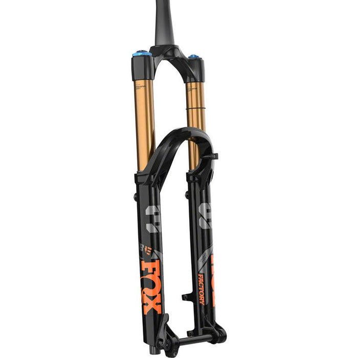 Fox 38 E-Optimized Factory Suspension Fork - 27.5 170mm 15QR x 110mm 44mm Offset Shiny Black Grip 2 Bicycle Forks